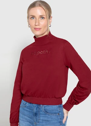 Enfim - Blusa Box Empathy Vermelho - ENFIM