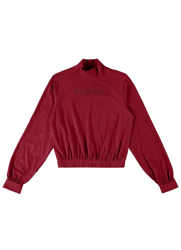 Enfim - Blusa Box Empathy Vermelho 2