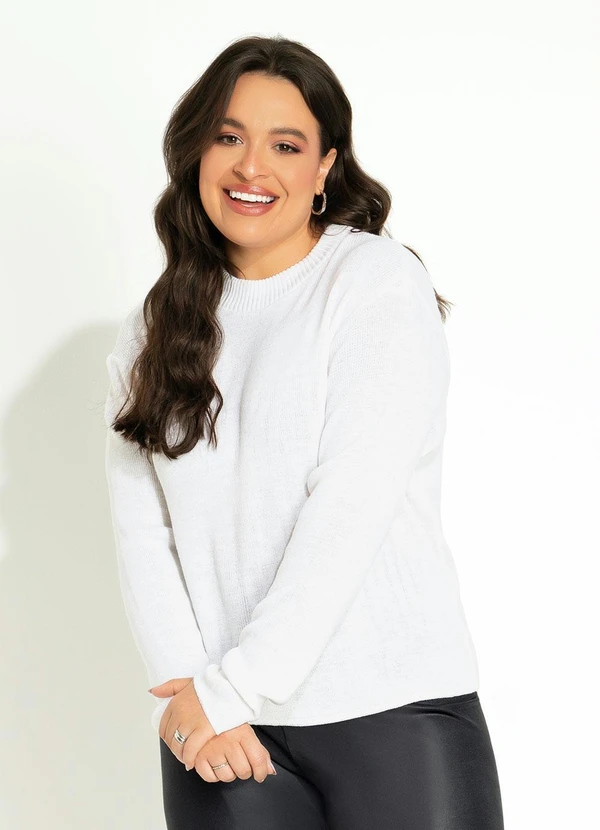 Rosalie - Blusa Branca com Gola 5