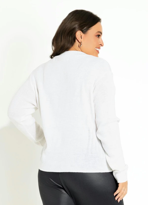 Rosalie - Blusa Branca com Gola 6