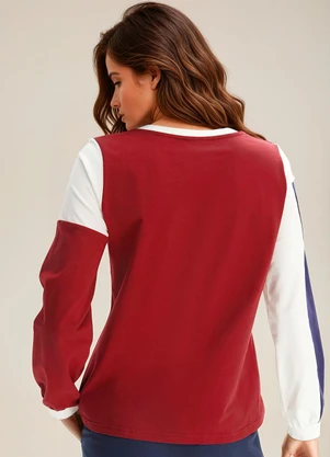 bonprix - Blusa Branca em Malha de Viscose - BONPRIX