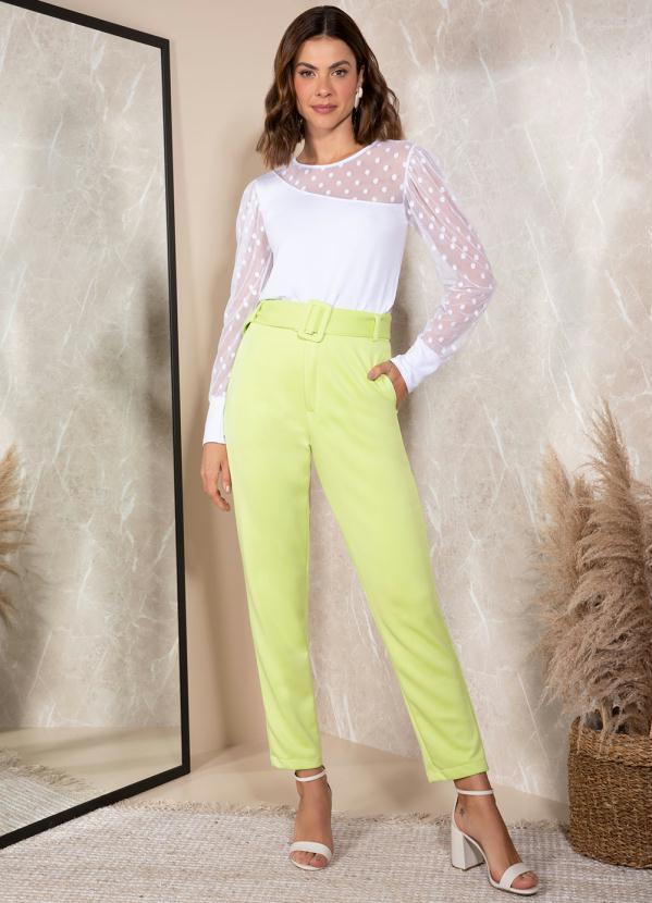 Quintess - Blusa Branco em Malha de Viscose 3