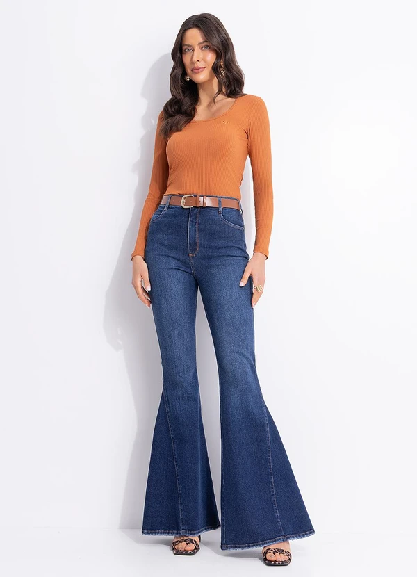 Colcci - Blusa Canelada Bege 5