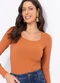 Colcci - Blusa Canelada Bege - variação: Bege