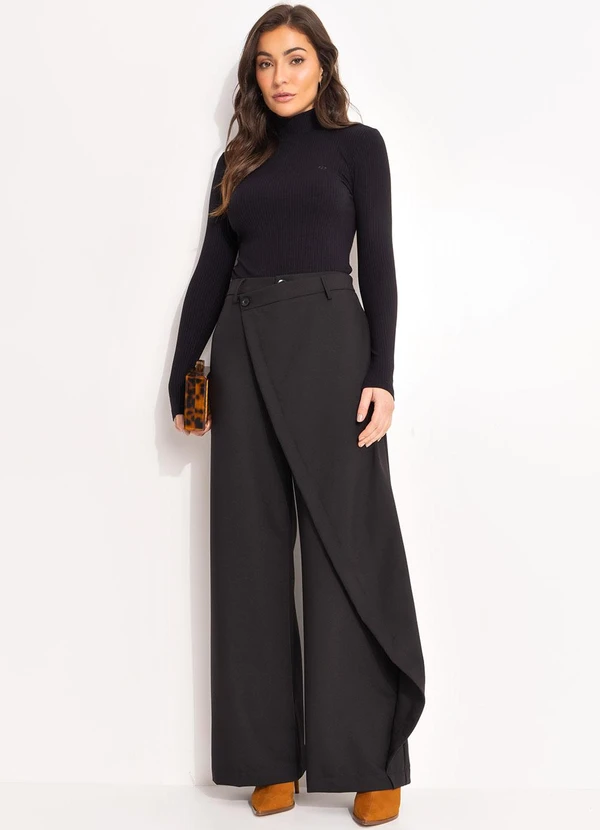 Colcci - Blusa Canelada Preto 3