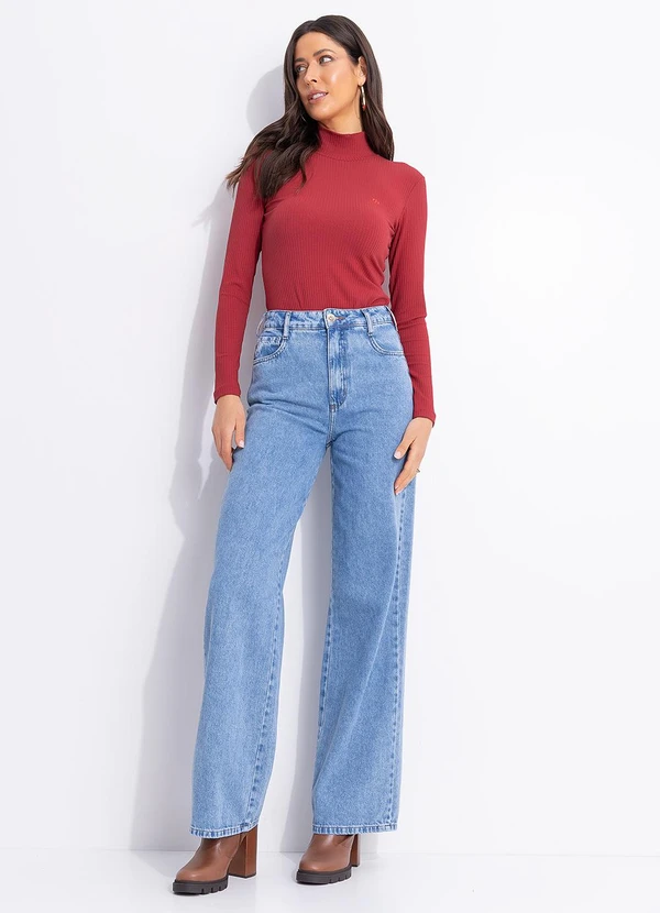 Colcci - Blusa Canelada Vermelho 5