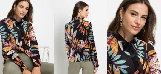 Blusa com Amarrao Preta