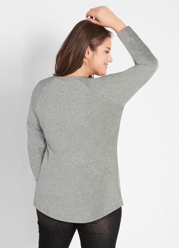 bonprix - Blusa com Estampa Mescla 5