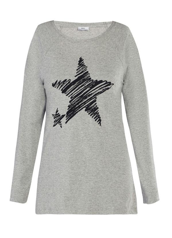 bonprix - Blusa com Estampa Mescla 7