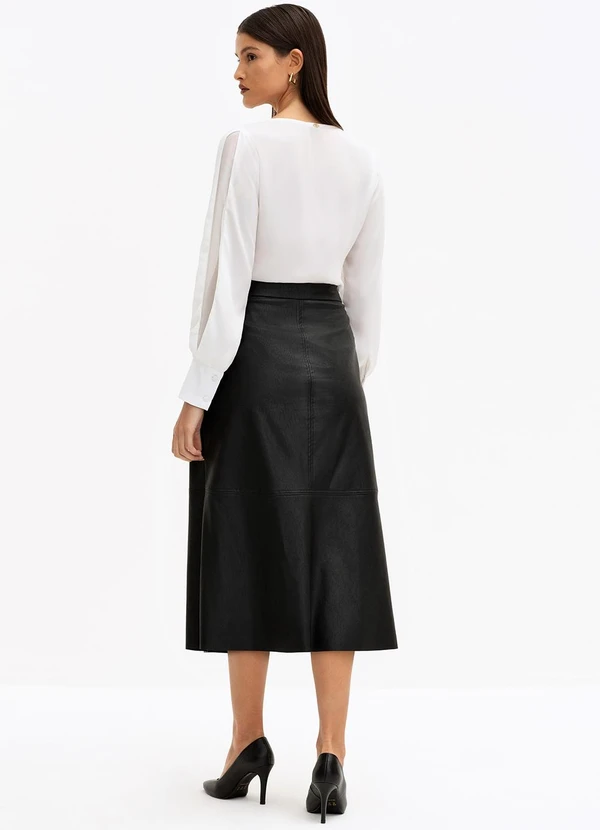 Principessa - Blusa Manga Longa Off White Carin 4