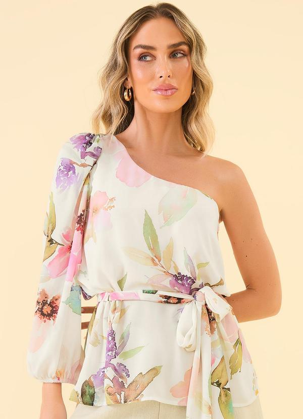 Angel - Blusa Crepe Estampado