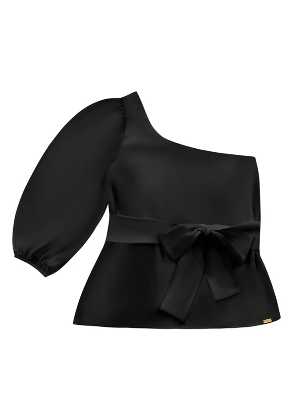 Angel - Blusa Crepe Preto