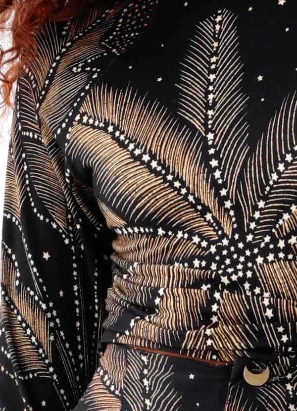 Farm - Blusa Cropped Raglan Estrelada 7