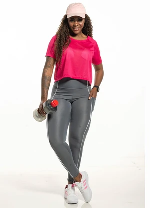 Cobertura - Blusa Cropped Rosa - COBERTURA