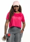 Cobertura - Blusa Cropped Rosa - variação: Rosa