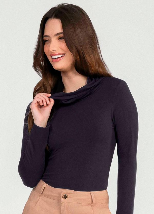Cativa - Blusa de Manga Comprida Comfy Preto