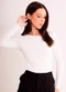 Sofie - Blusa de Manga Longa Allure em Malha Microfibra B - variação: Blusa de Manga Longa Allure em Malha Microfibra (B
