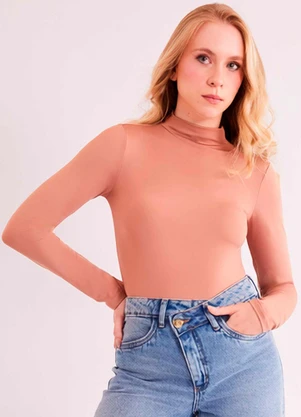 Sofie - Blusa de Manga Longa Urban Frame em Malha Microfib - SOFIE