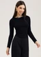 Cativa You - Blusa em Canelado  Preto - variação: Preto