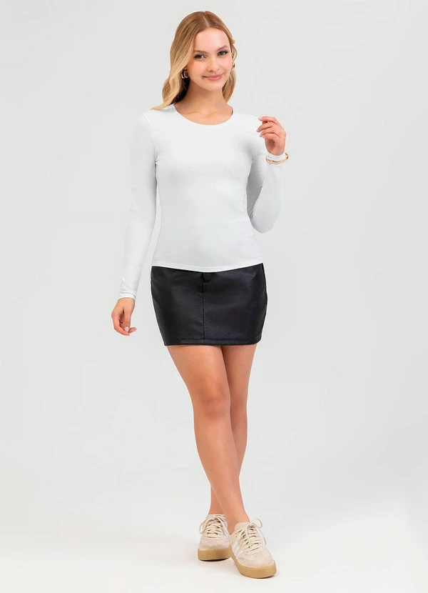 Cativa - Blusa em Cotton Branco 3