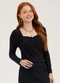 Cativa You - Blusa em Cotton  Preto - variação: Preto