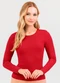 Cativa - Blusa em Cotton Roxo - variação: Vermelho