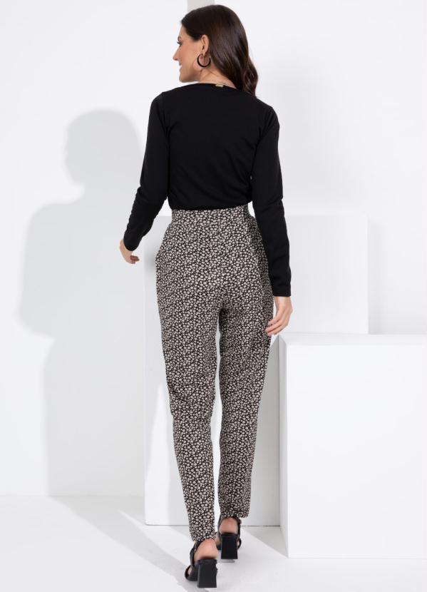 Quintess - Blusa em Malha Térmica Peluciada Preta 4