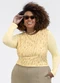 Habana - Blusa em Misturinha Amarelo Claro - variação: Amarelo Claro
