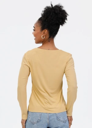 Habana - Blusa em Misturinha Amarelo  - HABANA