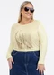 Habana - Blusa em Misturinha Amarelo  - variação: Amarelo