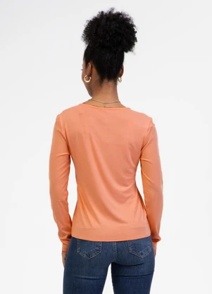 Habana - Blusa em Misturinha Laranja - HABANA