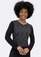 Habana - Blusa em Misturinha Preto - variação: Preto