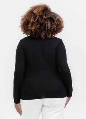 Habana - Blusa em Misturinha Preto - HABANA