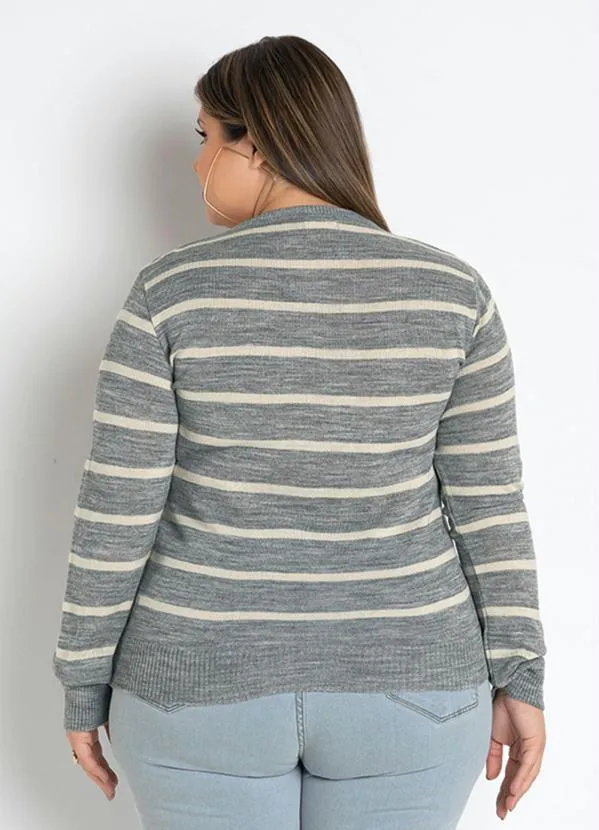 Rosalie - Blusa em Tricô Listrada Janine 6