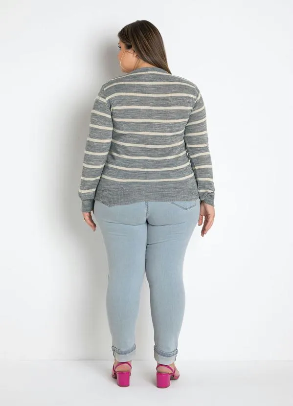 Rosalie - Blusa em Tricô Listrada Janine 8