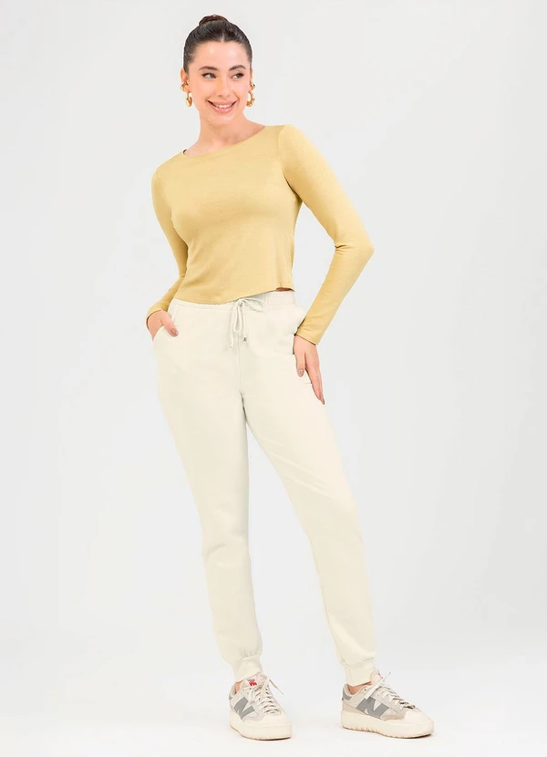 Cativa - Blusa em Viscose Amarelo 3