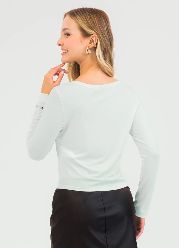 Cativa - Blusa em Viscose Bege 2
