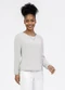 Habana - Blusa em Viscose Laranja - variação: Cinza Claro