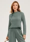 Cativa - Blusa em Viscose  Marrom - variação: Cinza