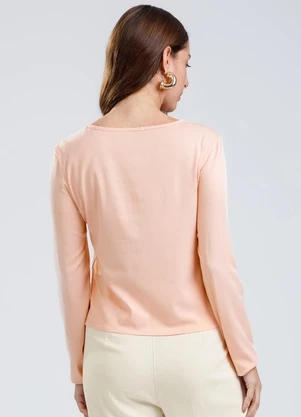 Gris - Blusa em Viscose Laranja - GRIS