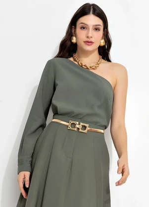 You Premium - Blusa em Viscose Verde - YOU PREMIUM