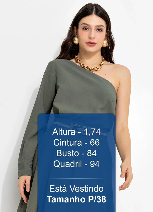 You Premium - Blusa em Viscose Verde 5