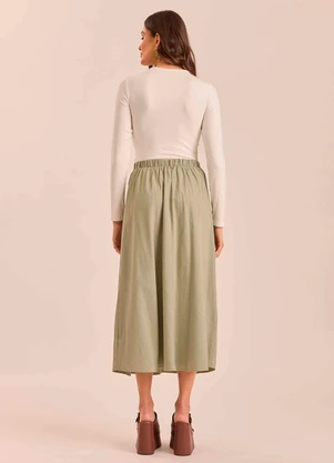 Doce Trama - Blusa Ethnic Blur em Ribana Branco - DOCE TRAMA