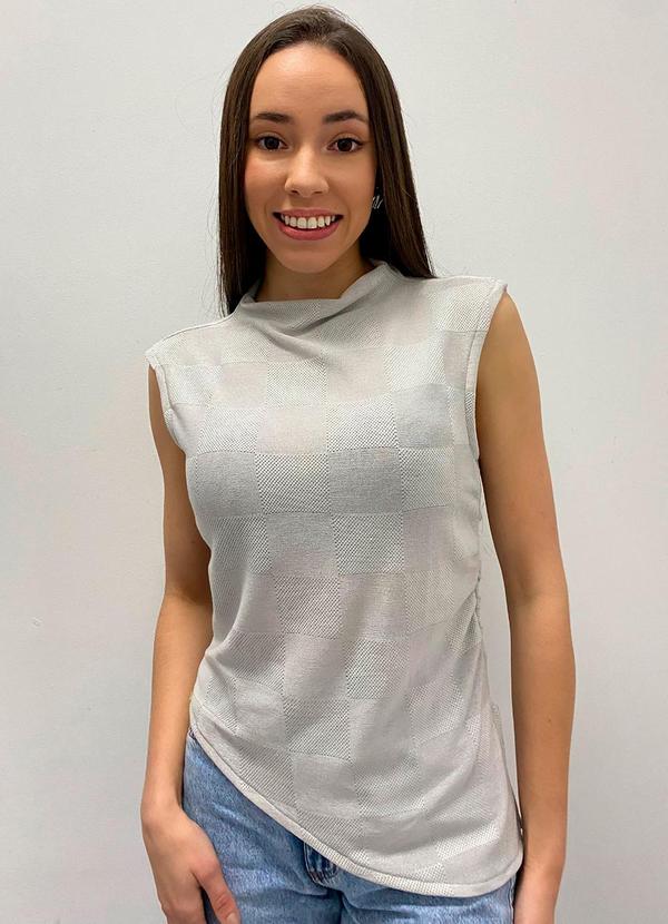 Rafree - Blusa Fem Harvard Washed Cinza