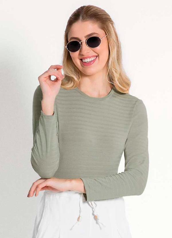 Habana - Blusa Feminina Adulta Conforto Verde