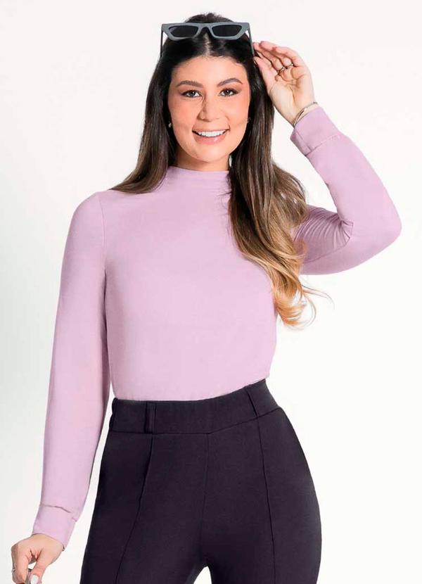 Habana - Blusa Feminina Adulta Estilosa Lilas