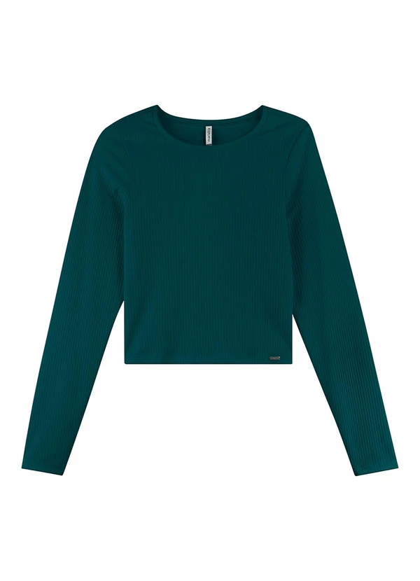 Marialícia - Blusa Feminina Adulta Life Colors Verde