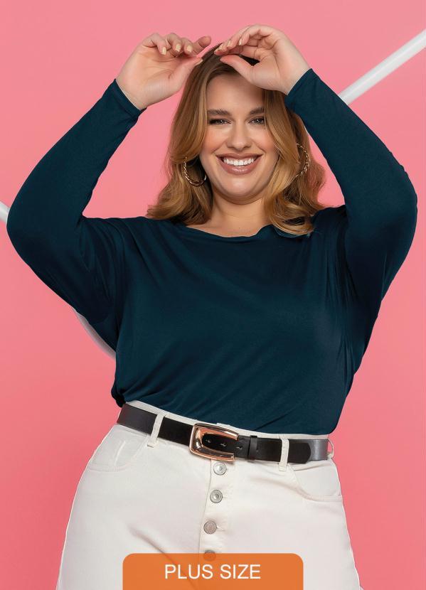 Maelle - Blusa Feminina Adulto Azul 1