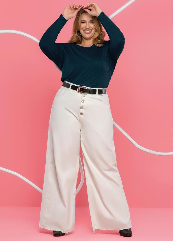 Maelle - Blusa Feminina Adulto Azul 2