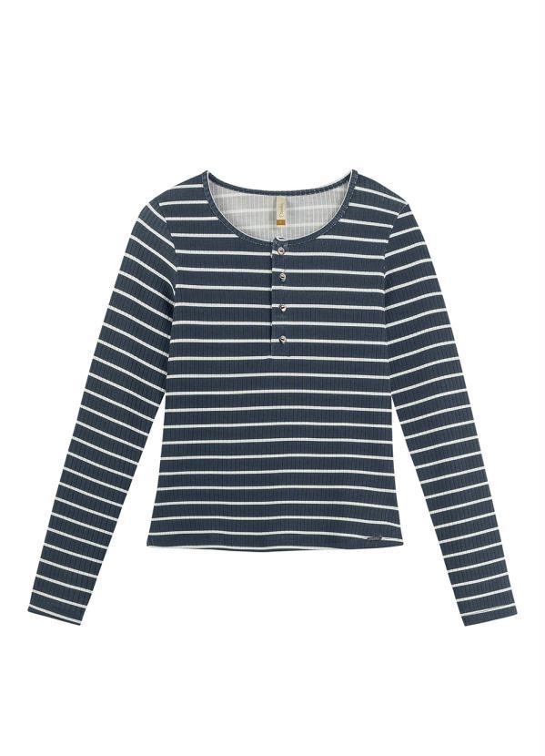 Marialícia - Blusa Feminina Adulto Cinza 1